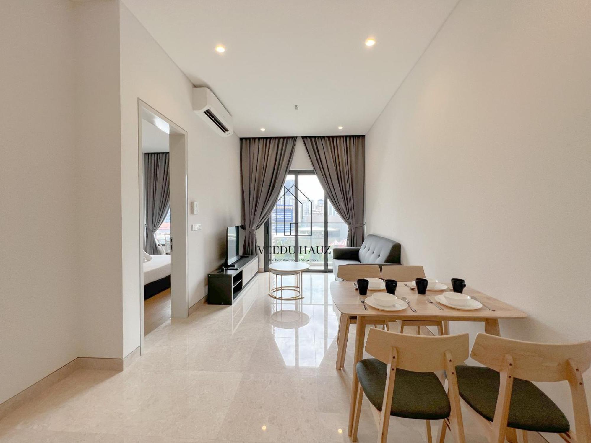 Lucentia Residences Bbcc At Lalaport Kuala Lumpur By Veedu Hauz المظهر الخارجي الصورة